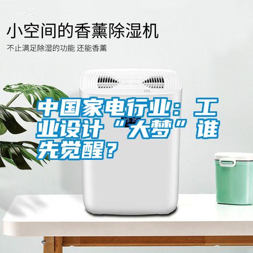 中國家電行業(yè)：工業(yè)設(shè)計“大夢”誰先覺醒？