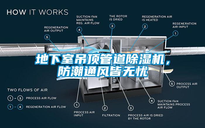 地下室吊頂管道除濕機(jī)，防潮通風(fēng)皆無(wú)憂