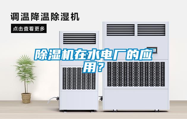 除濕機(jī)在水電廠的應(yīng)用？