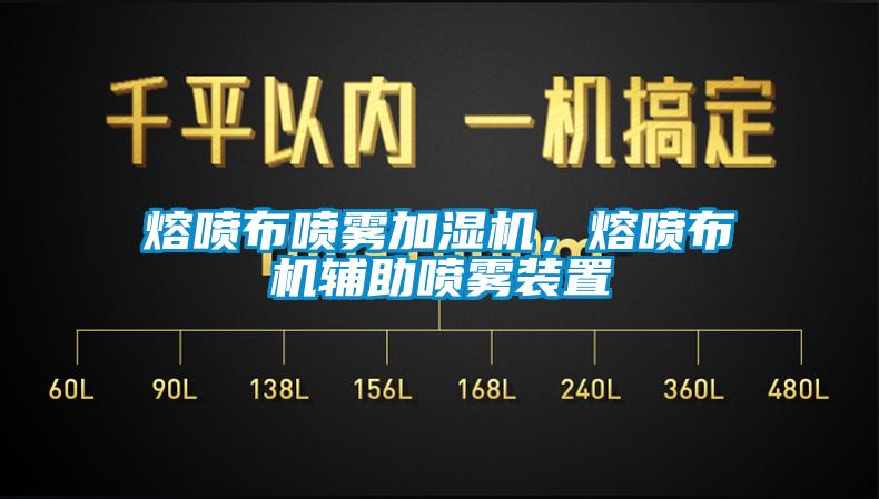 熔噴布噴霧加濕機，熔噴布機輔助噴霧裝置