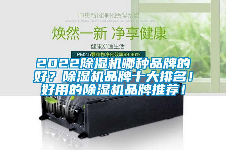 2022除濕機(jī)哪種品牌的好？除濕機(jī)品牌十大排名！好用的除濕機(jī)品牌推薦！