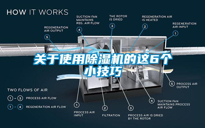 關(guān)于使用除濕機(jī)的這6個小技巧