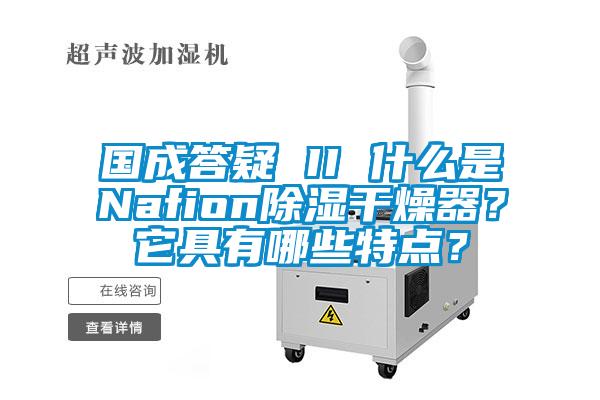 國成答疑 II 什么是Nafion除濕干燥器？它具有哪些特點？