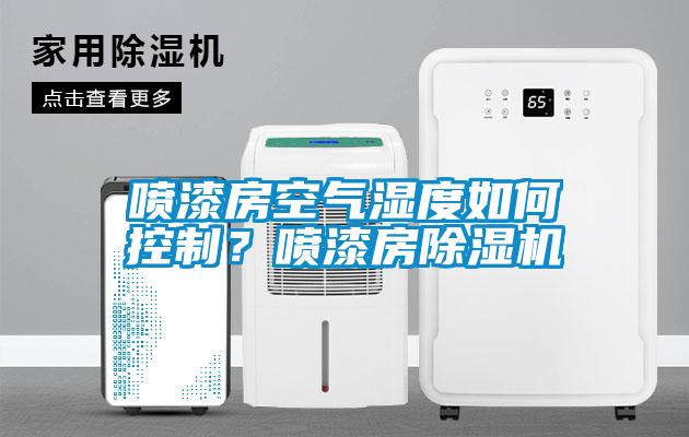 噴漆房空氣濕度如何控制？噴漆房除濕機