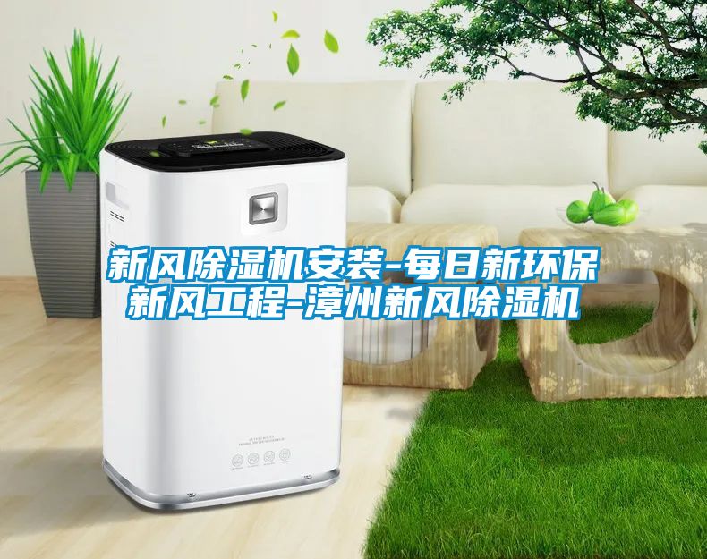 新風除濕機安裝-每日新環(huán)保新風工程-漳州新風除濕機