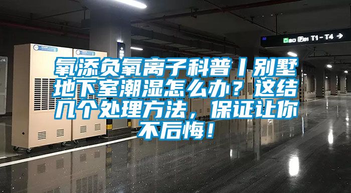 氧添負氧離子科普丨別墅地下室潮濕怎么辦？這結(jié)幾個處理方法，保證讓你不后悔！