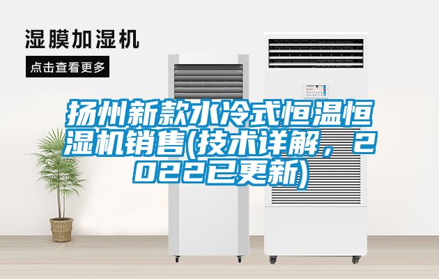 揚州新款水冷式恒溫恒濕機銷售(技術(shù)詳解，2022已更新)