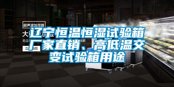 遼寧恒溫恒濕試驗箱廠家直銷、高低溫交變試驗箱用途