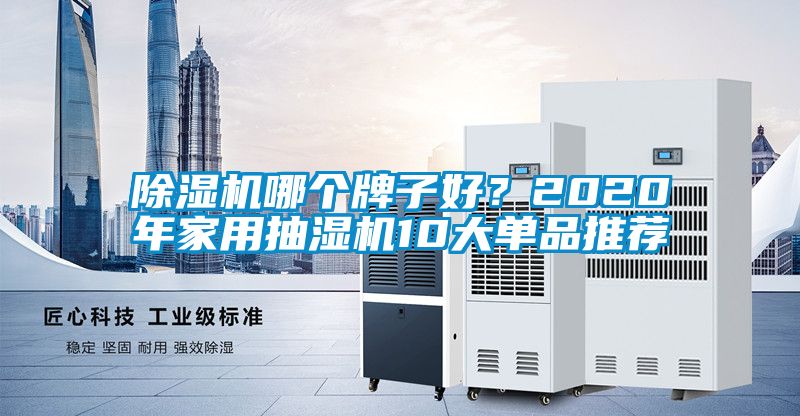 除濕機哪個牌子好？2020年家用抽濕機10大單品推薦