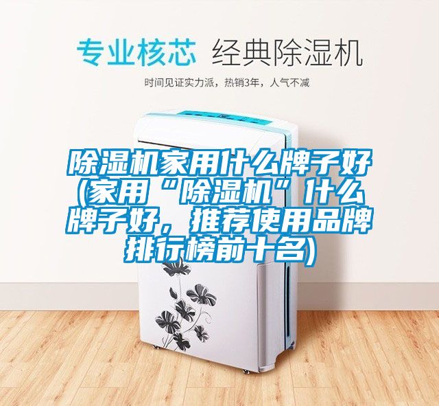 除濕機家用什么牌子好(家用“除濕機”什么牌子好，推薦使用品牌排行榜前十名)